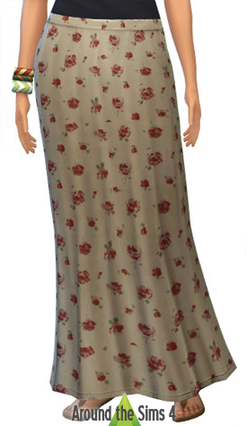 long skirt for sims 4