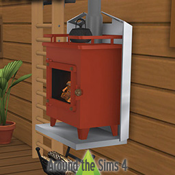 Tiny House Fireplace