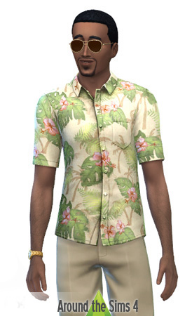 hawain shirt for sims 4