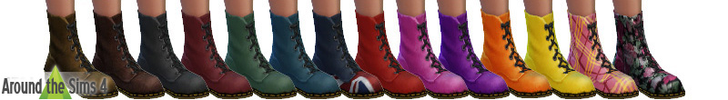 doctor martens shoes for sims 4