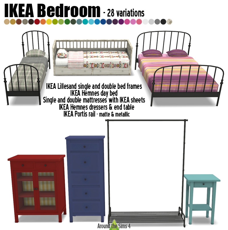 Around The Sims 4 Custom Content Download Objects Ikea