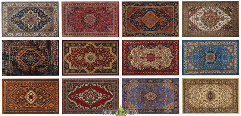 Rugs for Sims 4