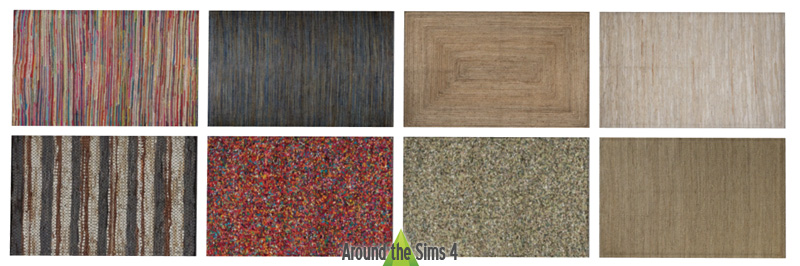 Rugs for Sims 4