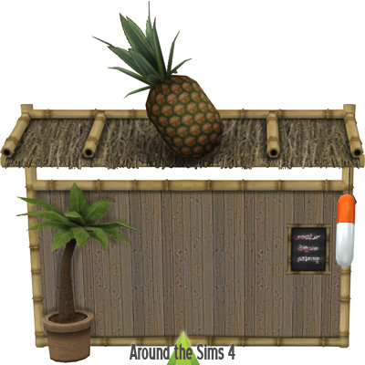 Tropical Food stand