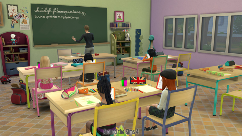Escuela En Casa The Sims Spanish