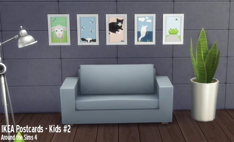 IKEA postcards - kids