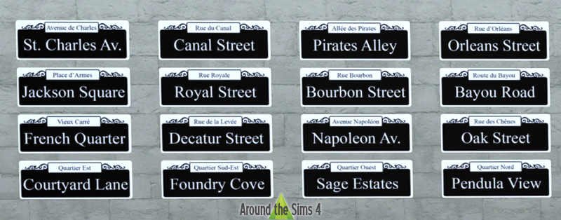 New Orleans street names