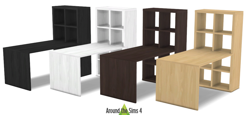 sims 4 cc ikea desk